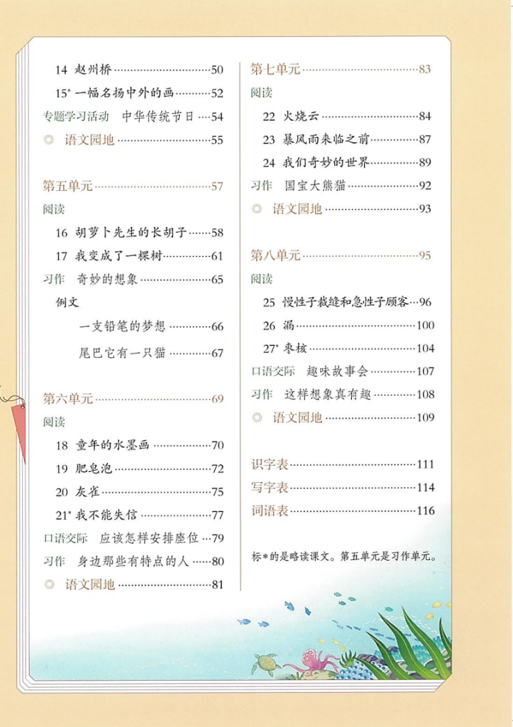 图片[4]-义务教育教科书·语文（统编版）三年级下册【2024版】-兀云资源网